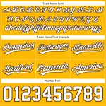 Custom Name and Number Basketball Shorts - Personalized Gold White-Brown Authentic Team Gear Personalized Gold White-Brown
