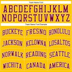 Custom Maroon Basketball Jersey with Gold White Pinstripe, Personalized Name and Number, Authentic Team Apparel Personalized