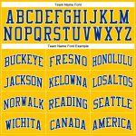 Custom Name Number Basketball Jersey Personalized Gold White Pinstripe Royal Authentic Personalized Gold White Pinstripe