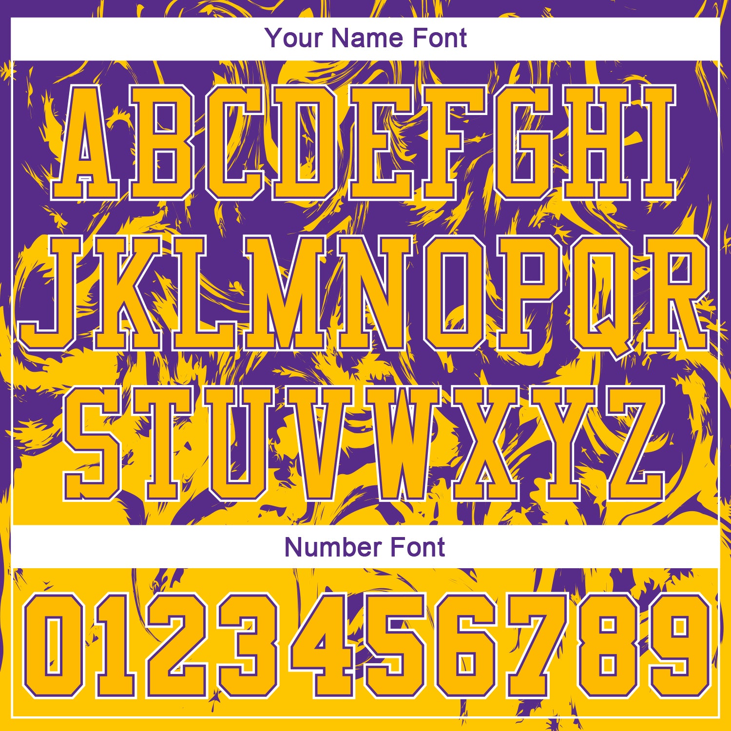 Personalized Gold White-Purple Round Neck Sublimation Basketball Suit Jersey Team Custom Name and Number Custom Name Number Sublimation Basketball Jersey Suit - Personalized Gold White Purple Round Neck Personalized Gold White-Purple - Image 4