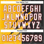 Custom Name Number 3D Graffiti Pattern Black Gold-Red Unisex Softball Jersey Two-Button Personalized Team Sports Apparel