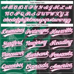 Custom Name Number Black Kelly Green-Pink 3D Graffiti Pattern Softball Jersey Unisex Two-Button Personalized Design Personalized