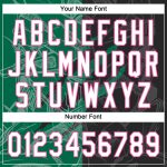 Custom Name Number Black Kelly Green-Pink 3D Graffiti Pattern Softball Jersey Unisex Two-Button Personalized Design Personalized