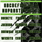Personalized Black-Neon Green Graffiti Soccer Jersey with Custom Name and Number - Sublimation Uniform for Team Personalized