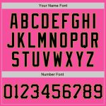 Custom Name and Number 3D Scratch Baseball Jersey - Personalized Black Pink Gold Graffiti Pattern Authentic Team Apparel