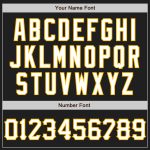 Personalized Black Purple Gold Graffiti 3D Scratch Baseball Jersey - Authentic Design Personalized Graffiti Pattern Black
