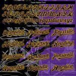 Custom Graffiti Pattern Baseball Jersey Black Purple Gold 3D Scratch Personalized with Name and Number Personalized Graffiti