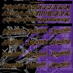Custom Graffiti Pattern Baseball Jersey Black Purple Gold 3D Scratch Authentic Team Name and Number Personalized Design Personalized