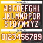 Personalized Graffiti Performance T-Shirt Custom Name Number Black Yellow Red 3D Design for Teams Personalized Graffiti Pattern