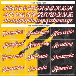 Personalized Graffiti Performance T-Shirt Custom Name Number Black Yellow Red 3D Design for Teams Personalized Graffiti Pattern