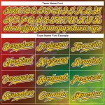 Personalized Gold Black Graffiti Pattern 3D Baseball Jersey Authentic Personalized Graffiti Pattern Gold-Black 3D Authentic