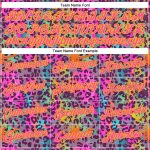 Personalized Gold-Pink 3D Colorful Leopard Graffiti Pattern T-Shirt with Custom Name and Number Personalized Graffiti Pattern