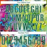 Custom Name & Number Personalized Kelly Green-White Sublimation Soccer Jersey with Graffiti Pattern Uniform Personalized