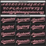 Personalized Pink Black Graffiti 3D Scratch Baseball Jersey Medium Size Personalized Graffiti Pattern Medium Pink-Black 3D