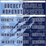 Custom Name and Number Personalized Soccer Jersey with Navy-Light Blue Graffiti Pattern - Sublimation Team Uniform Personalized