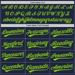 Custom Neon Green Navy Graffiti Pattern 3D Baseball Jersey with Personalized Name and Number - Authentic Team Gear Personalized
