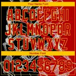 Custom Name and Number 3D Scratch Golf Polo Shirt Red-Yellow Graffiti Pattern for Team Performance Personalized Graffiti