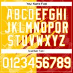 Custom Name and Number 3D Performance T-Shirt with Personalized Red-Yellow Graffiti Pattern, Team Apparel Personalized Graffiti