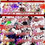 Custom Name and Number Personalized 3D Bomber Varsity Jacket with Graffiti Pattern and Royal-Red Splashes Personalized Graffiti