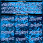 Custom Name Number Baseball Jersey, 3D Authentic Royal-White Graffiti Pattern Design Personalized Graffiti Pattern Royal-White