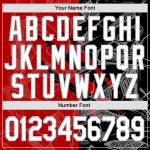 Custom Name and Number Authentic Baseball Jersey, Personalized 3D Scratch Graffiti Pattern in White, Black, Gray Personalized