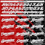Custom Name and Number Authentic Baseball Jersey, Personalized 3D Scratch Graffiti Pattern in White, Black, Gray Personalized