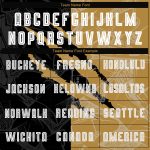 Custom Name Number Soccer Jersey - Personalized Graffiti Pattern White Black Old Gold Sublimation Team Uniform Personalized