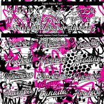 Personalized Graffiti Pattern 3D Bomber Jacket for Men, White-Black Scratch Full-Snap Varsity Letterman Style Personalized