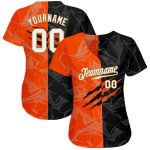 Custom Name Number 3D Authentic Baseball Jersey - Personalized Graffiti Pattern White/Old Gold Team Apparel Personalized