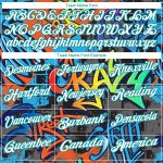 Custom Name Number Golf Polo Shirt 3D Graffiti Pattern White Teal Grunge Design Performance Athletic Wear Personalized Graffiti