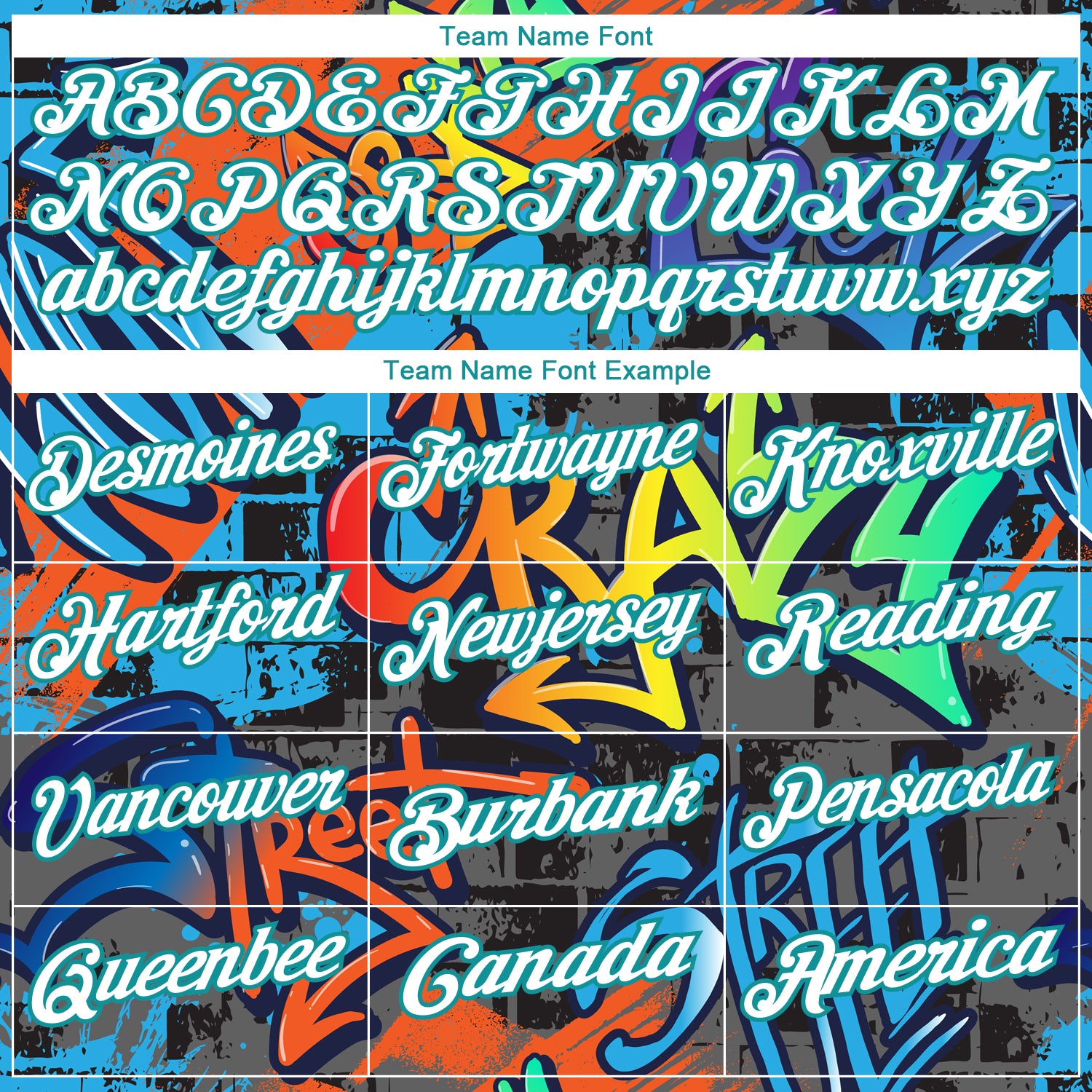 Personalized Graffiti Pattern White-Teal 3D Grunge Design Performance Golf Polo Shirt Team Custom Name and Number Custom Name Number Golf Polo Shirt 3D Graffiti Pattern White Teal Grunge Design Performance Athletic Wear Personalized Graffiti - Image 4