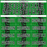 Custom Name and Number Grass Green Black-White Abstract Soccer Uniform Jersey - Personalized Sublimation Geometric Pattern