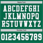 Customizable Grass Green White-Gray Mesh Throwback Football Jersey with Personalized Name and Number Personalized Grass Green