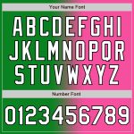 Custom Name Number Baseball Jersey - Authentic Gradient Grass Green White Pink Black Fashion Team Apparel Personalized Grass