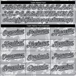 Custom 3D Pattern Gray Black Baseball Jersey with Boats and Fish - Personalized Team Jersey with Name and Number Personalized