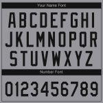 Custom Name and Number Gray Black Camo 3D Pattern Unisex Softball Jersey - Personalized Team Apparel Personalized Gray Black-Camo