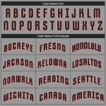 Custom Team Performance T-Shirt with Name and Number - Personalized Gray Black-City Cream Design Personalized Gray Black-City