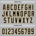 Custom Name Number Hockey Jersey - Personalized Gray Black Gold Team Jersey Personalized Gray Black-Gold Hockey Jersey Team