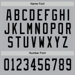 Custom Name and Number Gray Black Hockey Jersey - Personalized Team Jersey Personalized Gray Black Hockey Jersey Team Custom
