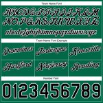 Custom Authentic Basketball Shorts with Name and Number - Gray Black Kelly Green Throwback Split Fashion Personalized Gray