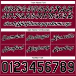 Custom Basketball Shorts with Name & Number - Personalized Gray Black-Maroon Authentic Throwback Split Style Personalized