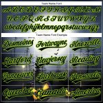 Custom Name & Number Halloween Baseball Jersey - Personalized 3D Pattern Gray Black Neon Green Design Personalized Gray Black-Neon
