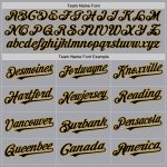 Custom Name Number Baseball Jersey Gray Black Old Gold Raglan Sleeves Personalized Team Apparel Personalized Gray Black-Old