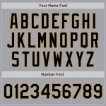 Custom Name Number Baseball Jersey Gray Black Old Gold Raglan Sleeves Personalized Team Apparel Personalized Gray Black-Old