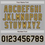 Personalized Two Tone Gray Black Old Gold Varsity Letterman Bomber Jacket Full-Snap Personalized Gray Black-Old Gold Bomber