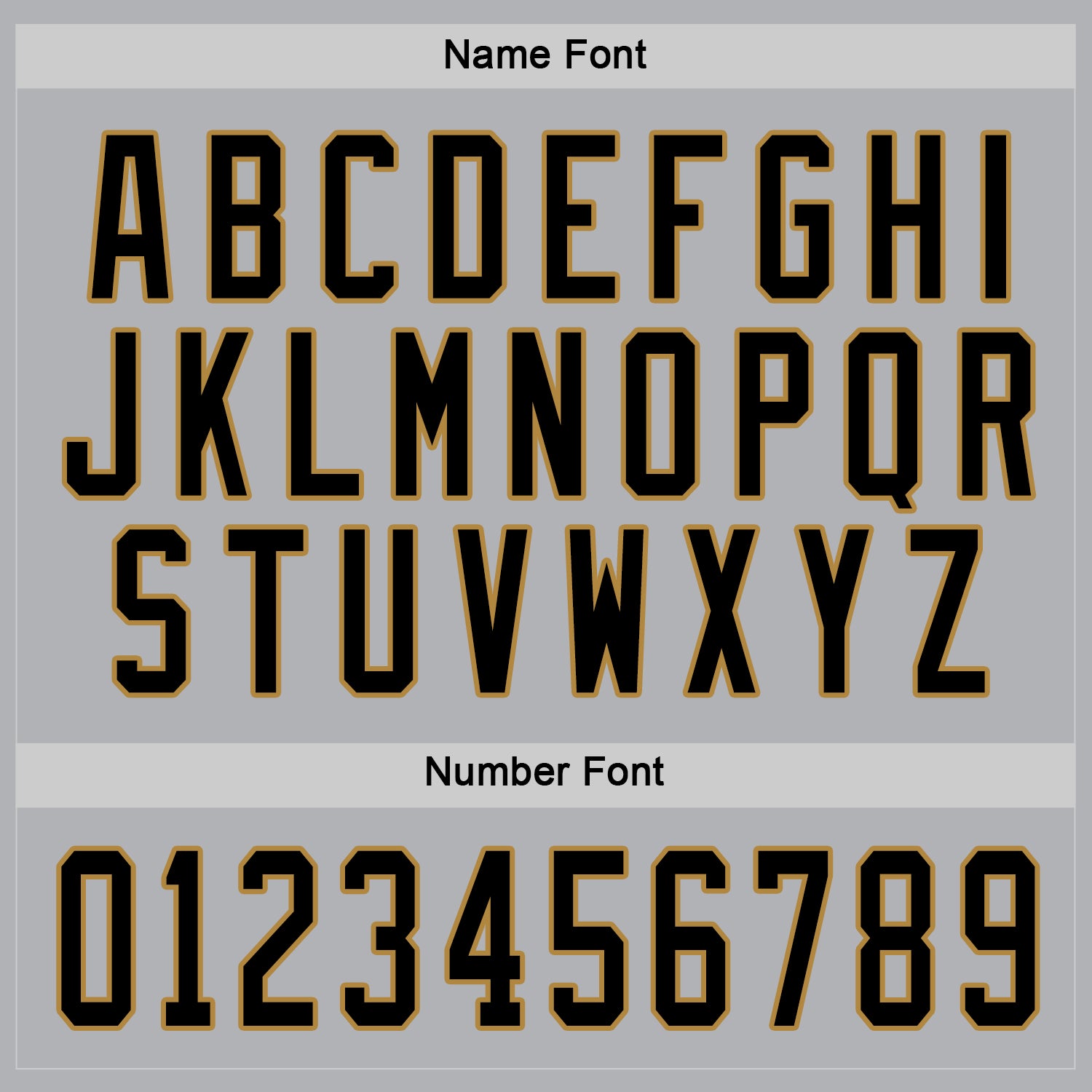 Personalized Gray Black-Old Gold Hockey Jersey Custom Gray Black Old Gold Hockey Jersey Personalized Team Apparel Personalized Gray Black-Old Gold Hockey Jersey - Image 4