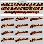 Custom Name and Number Personalized Baseball Jersey - Gray Black-Orange Authentic Team Jersey Personalized Gray Black-Orange