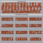 Customizable Gray Black-Orange Mesh Football Jersey with Personalized Name and Number - Authentic Team Gear Personalized