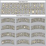 Custom Basketball Jersey with Personalized Name and Number - Gray Black Pinstripe Authentic Design Personalized Gray Black
