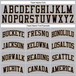 Custom Name and Number Personalized Authentic Black-Old Gold Basketball Jersey with Gray Black Pinstripe Design Personalized